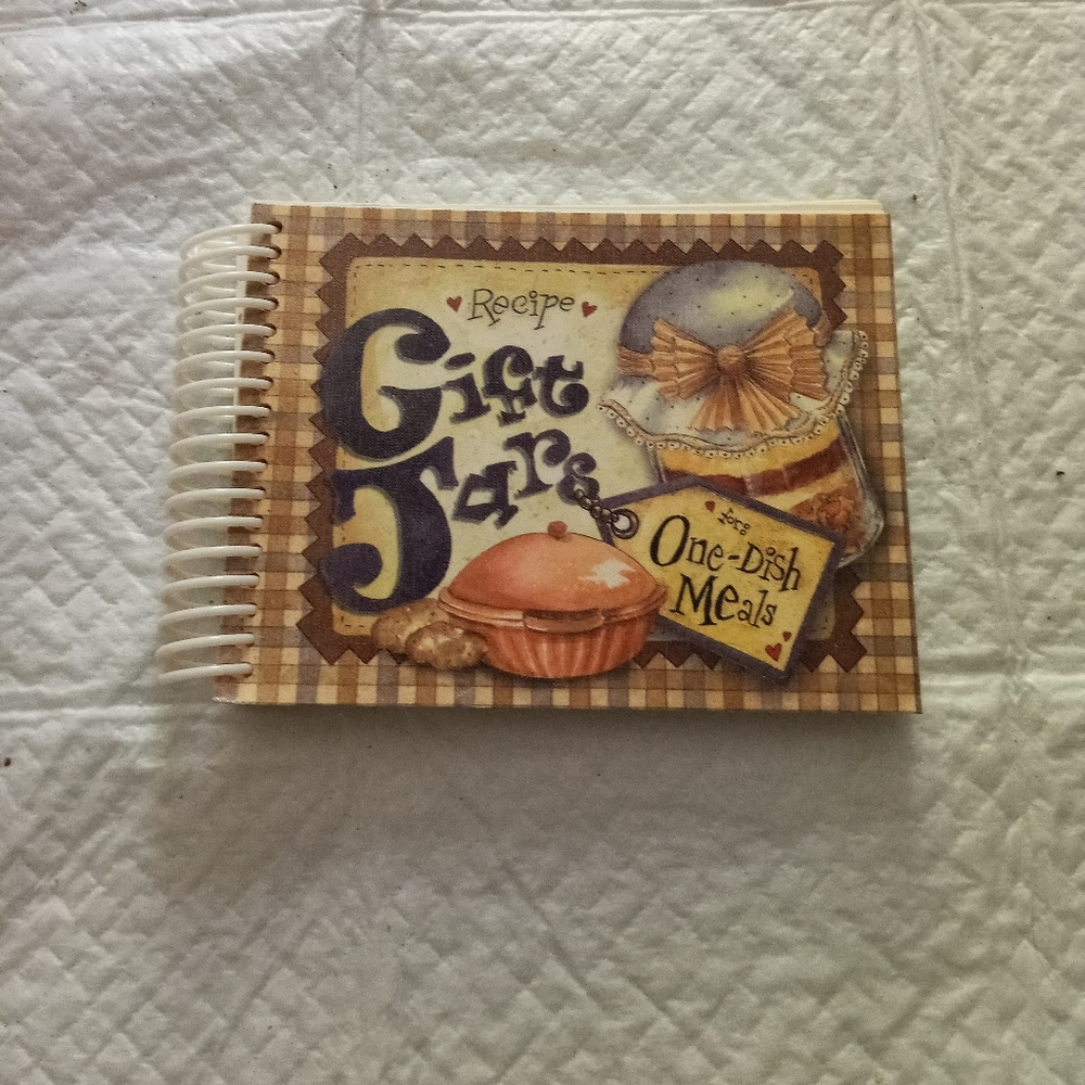 Recipe Cookbook Gift Jars for One Dish Meals